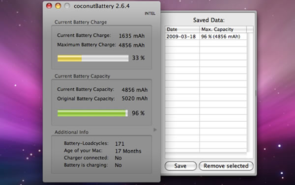 coconut battery for windows